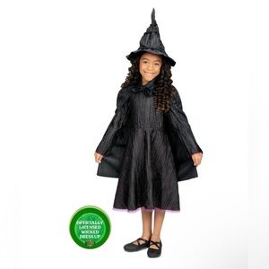 Wicked Deluxe Elphaba Dress Up Set - Black, Size 4-6X